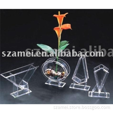acrylic flower vase